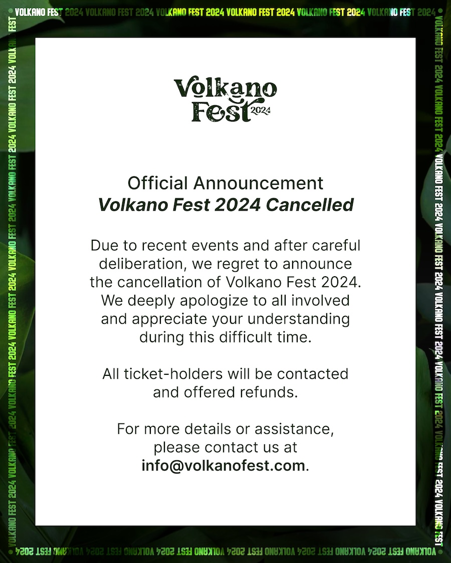 VF24_Official_Announcement_Volkano_Fest_2024_Cancelled